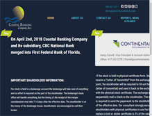 Tablet Screenshot of coastalbanking.com